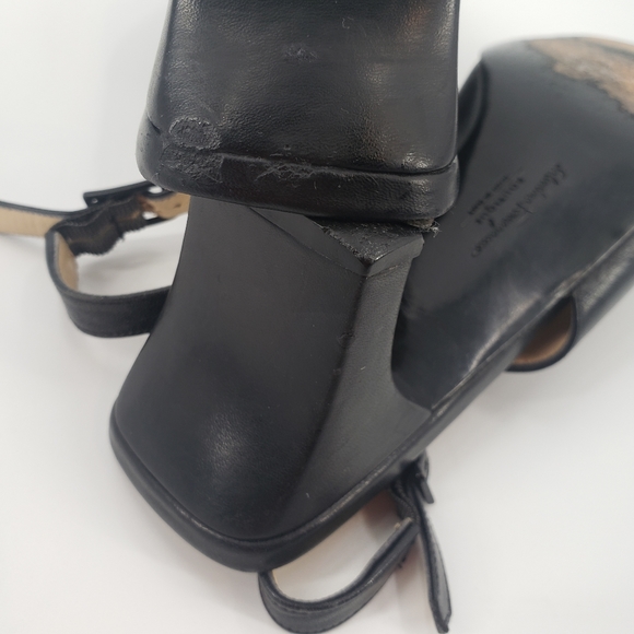Salvatore Ferragamo black boutique kitten heel s 8 B - Picture 10 of 14